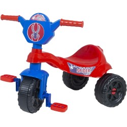 Carrinho De Passeio Kemotoca Kendy, Triciclo Infantil, Spider, Com Haste