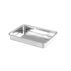 Assadeira Retangular Alta Nº 3 - Alumínio Nacional