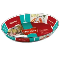 Assadeira Refratário de Vidro 3,2L Marinex