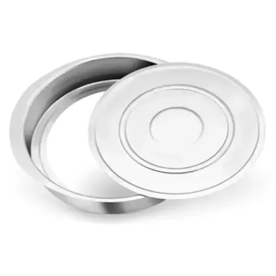 Assadeira Redonda Alta Fundo Falso n 1 - Aluminio Nacional