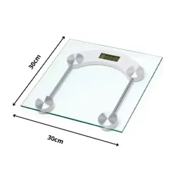 Balança De Banheiro Digital Quadrada 180kg