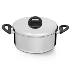 Caçarola Criativa 24 cm 4,7 Litros em Alumínio Polido Nigro