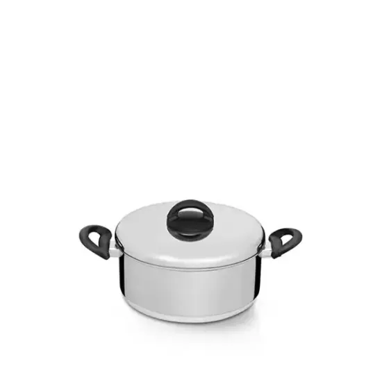 Caçarola Criativa 16 cm 1,6 Litros em Alumínio Polido Nigro