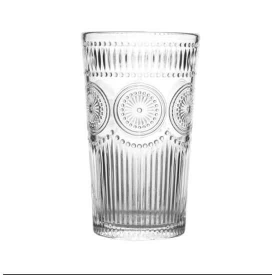 Jogo De Copos Altos De Vidro Clear Zara 300ml Com 6 Peças