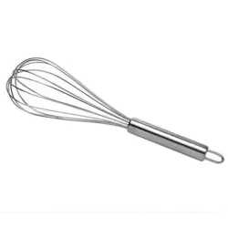 Batedor De Claras Ovos Bolo Aço Inox 29,5cm