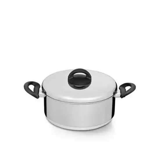 Caçarola Criativa 20 cm 3,0 Litros em Alumínio Polido Nigro