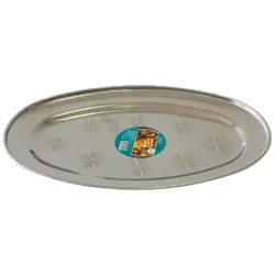 Bandeja Redonda Inox 34CM - BANANA TOYS