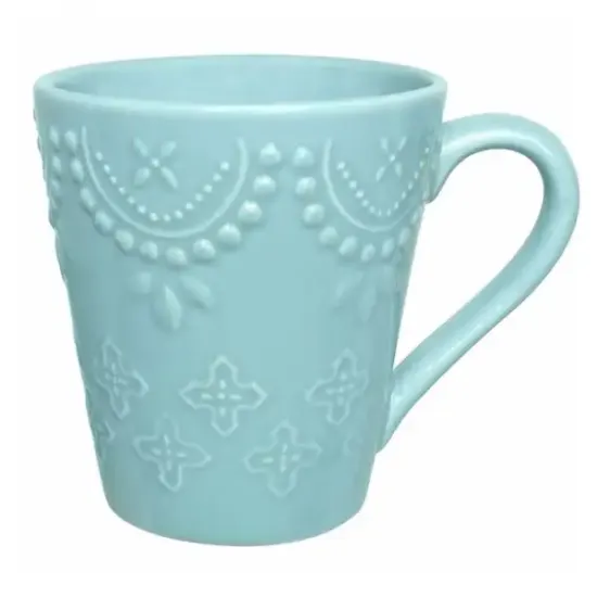 Caneca Dalas Azul Oxford Cerâmica 280ml