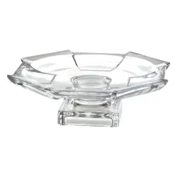 Centro De Mesa Cristal C/pe 29, 5cm