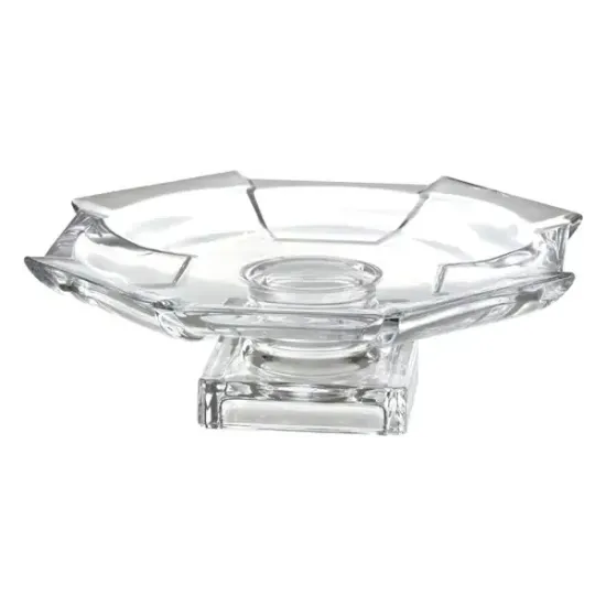 Centro De Mesa Cristal C/pe 29, 5cm
