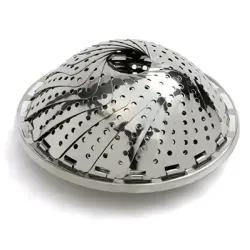 Cesto De Cozimento A Vapor Retratil Inox