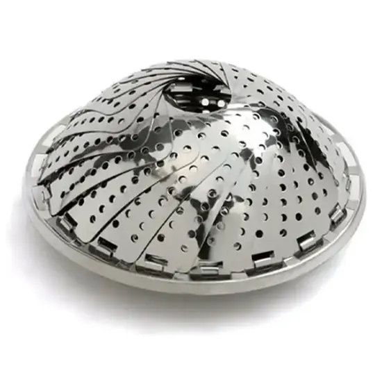 Cesto De Cozimento A Vapor Retratil Inox