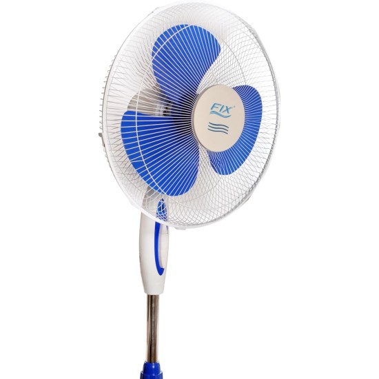 Ventilador De Coluna 50x120cm Branco E Azul 38w 3 Velocidades 220v