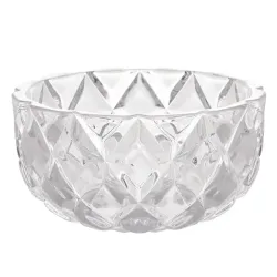 Centro de Mesa Decorativo 18x10cm em Cristal Lyor