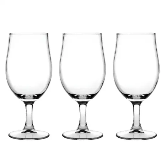 Conjunto 3 Taças Vidro Zion 300ml Class Home