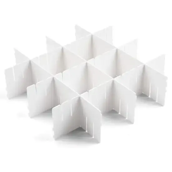 Organizador De Gavetas Grande 40x10 Arthi Arthi Branco