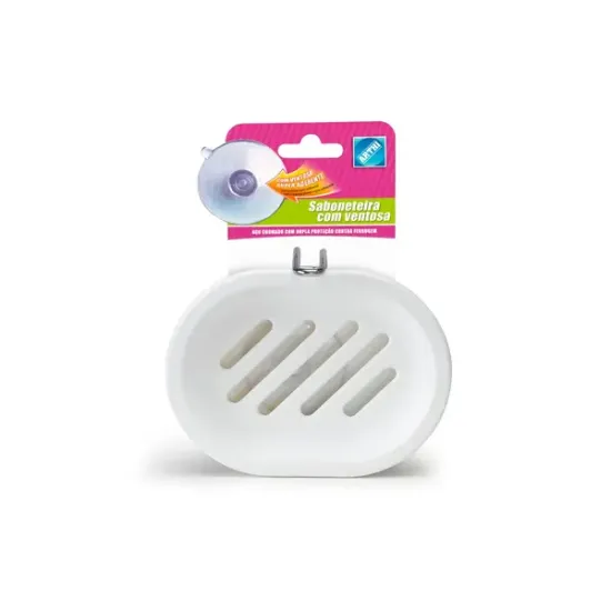 Saboneteira Com Ventosas