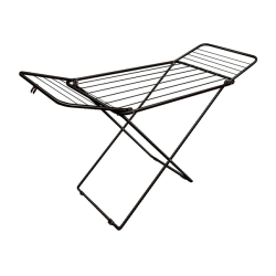 Varal De Chao Lugano Aco Black C/ Abas Secalux