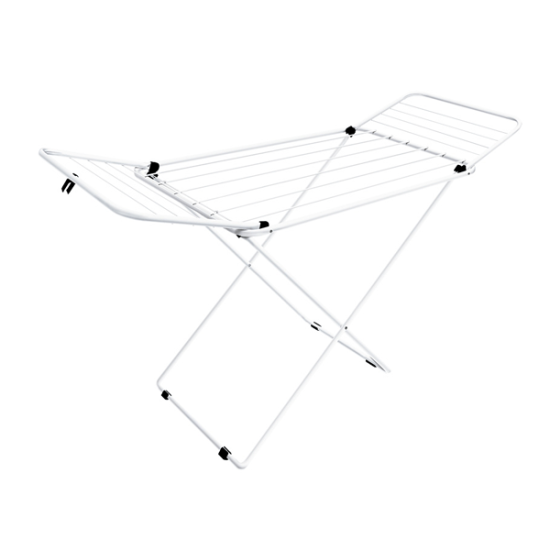 Varal de Chão Secalux Lugano com Abas Branco