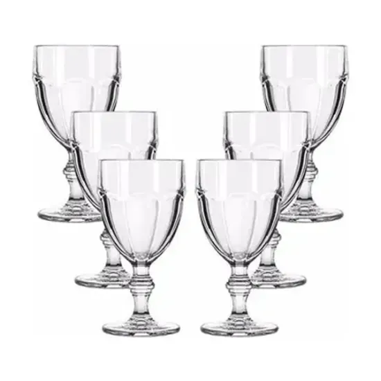 Jogo De Taças De Vidro 300ml 6 Peças