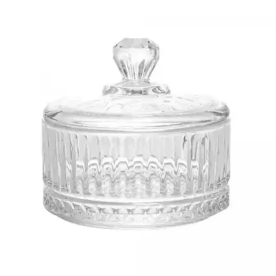 Potiche Reinassance em Cristal 10,5x10,5x9,5cm - Lyor