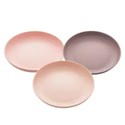 Prato de Bambu e Polipropileno Raso Lyor 27cm