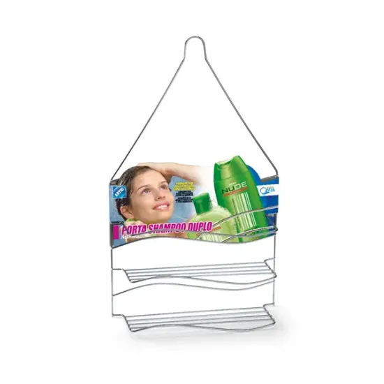 Porta Shampoo Duplo Para Pendurar