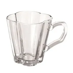 Caneca Flora 180Ml - Vidro - Class Home