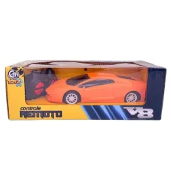 Carrinho Esportivo Controle Remoto: 4 Funções E Luzes - Cim-Toys