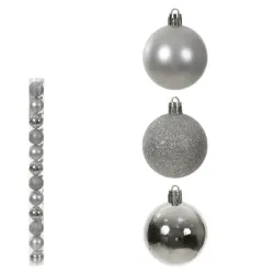 Bola Misto Tubo12 Un Prata 5cm Florarte Ntl