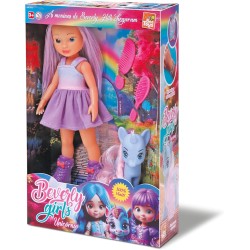 Boneca Beverly Girls Unicórnio Bee Toys – Magia, Estilo E Diversão