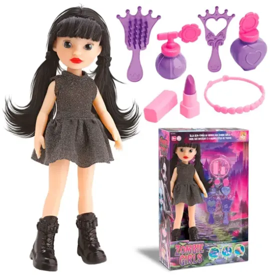 Boneca Zombie Girl Bravezinha