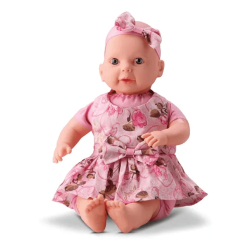 Boneca Jujubee Com Tiara – Delicadeza E Encanto Para Crianças