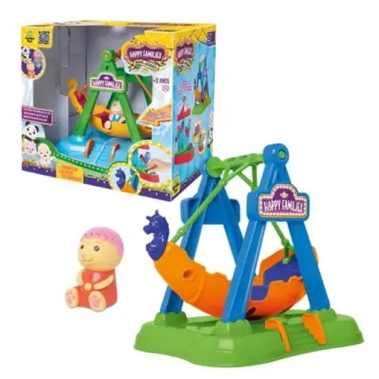 Happy Families Parque De Diversão - Barco Viking