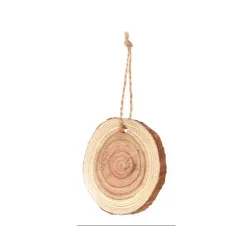 Enfeite Madeira Tora Arvore 7x1cm Fartex Ntl