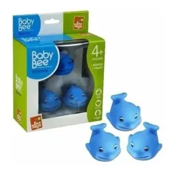 Golfinho 3 Filhotes Bee Toys