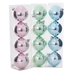 Bola Candy Tricolor 8cm 4un