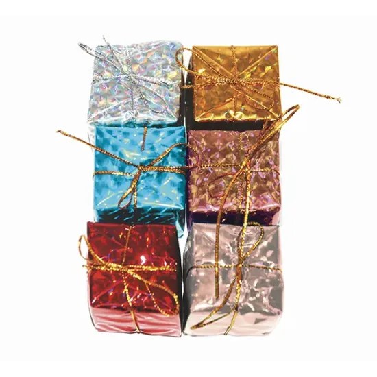 Enfeite Presente Natal 2.5cm com 12un