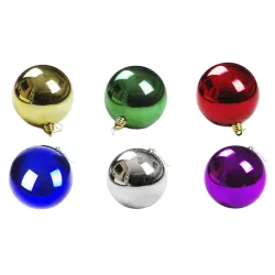 Bola Lisa Brilhante Sort 3cm 6un