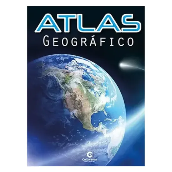 Livro Atlas Geográfico Aprendendo Geografia Países Mundo 32 Páginas 21 Cm
