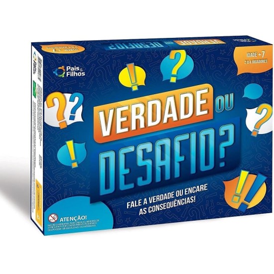 Jogo Verdade Ou Desafio – Pais & Filhos