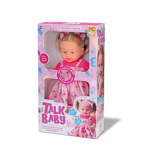 Boneca Talk Baby Bee Toys