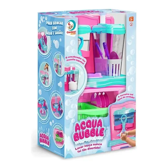 Brincando De Casinha Acqua Bubble Cardoso Toys
