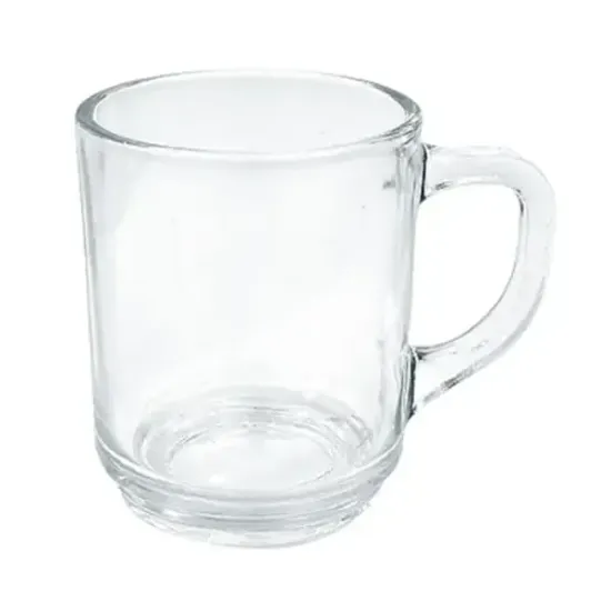 Caneca Ceaser de Vidro Casual 250 ml – Class Home