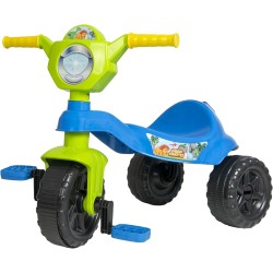 Triciclo Infantil Kendy Kemotoca Dino Azul E Verde