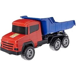 Super Truck Caçamba Adijomar – Caminhão Brinquedo Robusto E Divertido