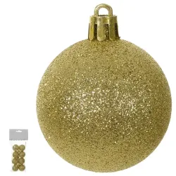 Bola Glitter Bag C/ 08 Un Dour 3cm Florarte Ntl