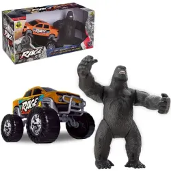 Rage Truck Big Foot Com Gorila – Força, Ação E Aventura Nas Mãos Das Crianças