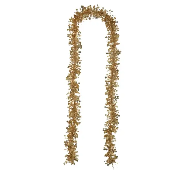 Festao Decorado Dourado 2mx9cm Florarte Ntl