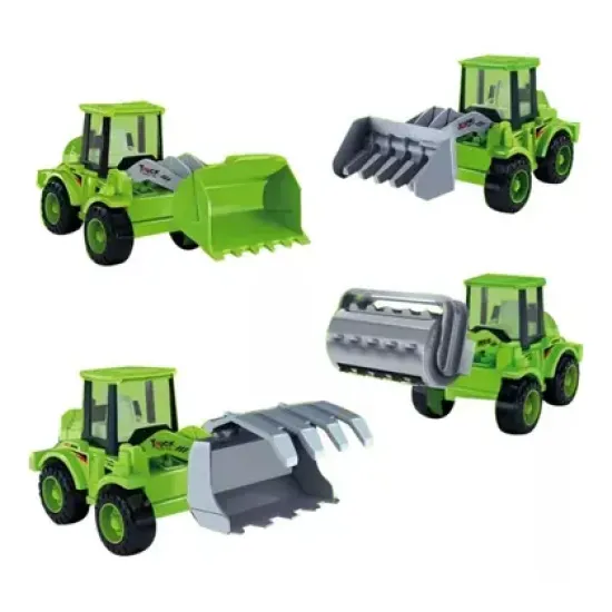 Carrinho Agricultura Pull Back Bee Toys Uidade